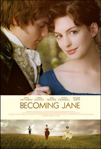 A movie about Jane Austen when she was younger Anne Hathaway from The